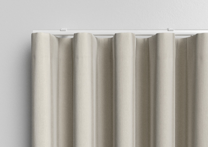 Corrugation, Pale Cream - Made to Measure Curtains - Image 13